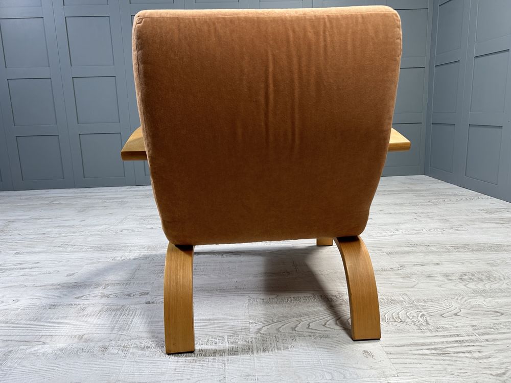 Кресло, масив и текстил Н051