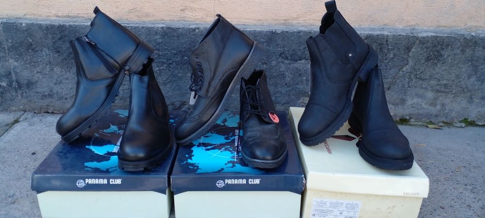 Мужские Сапоги размеры 40,41 Абсолютно Новый Производства Турция