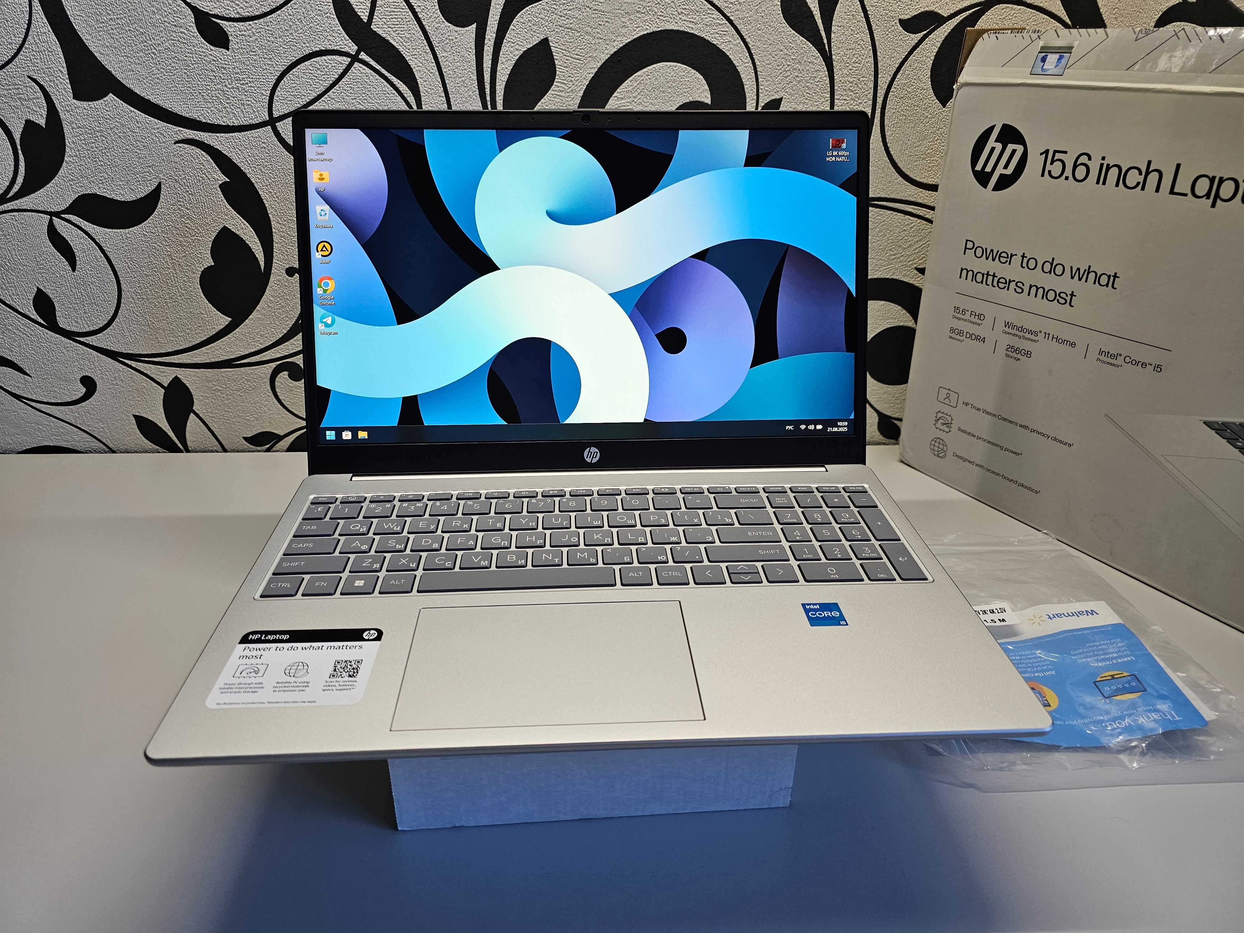 ПРОДАМ HP Laptop15 Мощный ноутбук Core™i5-1235U/8GB/256SSD/15.6"iPSFHD