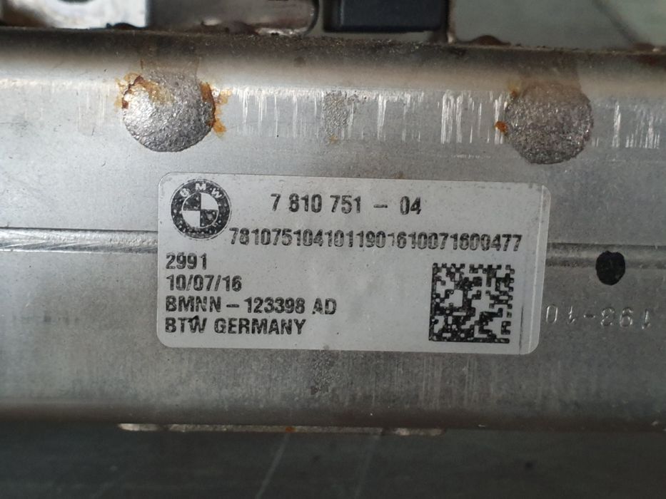 Racitor gaze EGR BMW F20 30 F31 F32 F10 F11 F25 cod: 7810751 N47D20C
