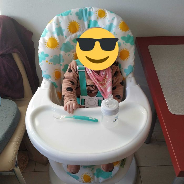 Vând Scaun de masa Wunderkid Circle, Cloud