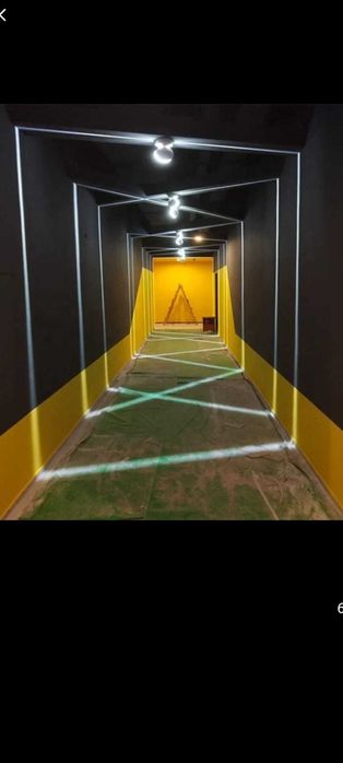 Raza lumina led glafuri ferestre salon nunta hol birouri