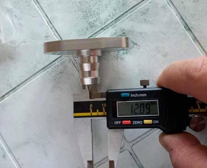 Алуминиев фланец за оттичане маслото на турбото HX35w,GT3582,GT28,T3T4