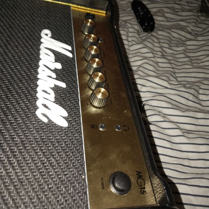 Marshall MG15 Gold – Amplificator chitară, nou,  garanție Thom