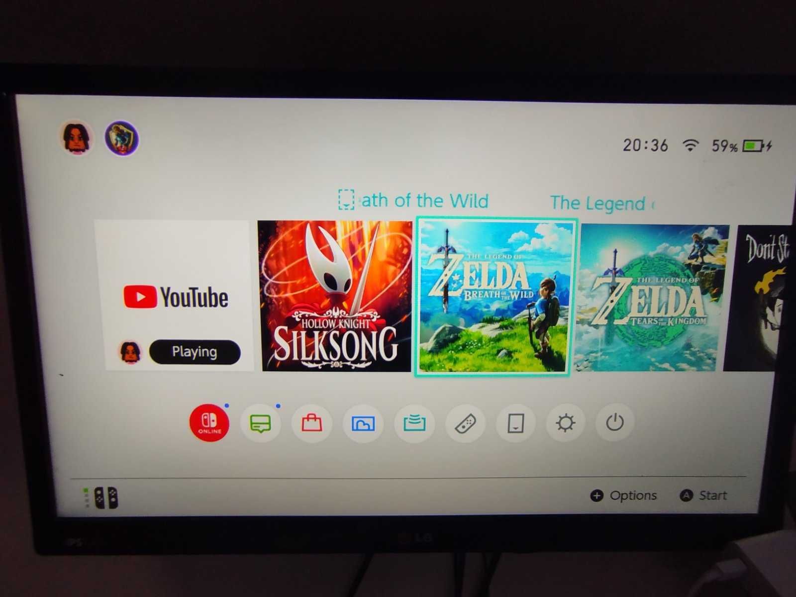 Nintendo Switch + Zelda BOTW и Zelda TOTK и SD Карта 128 GB