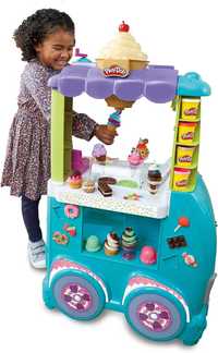 Play Doh - Голям Камион за сладолед с пластелин Hasbro