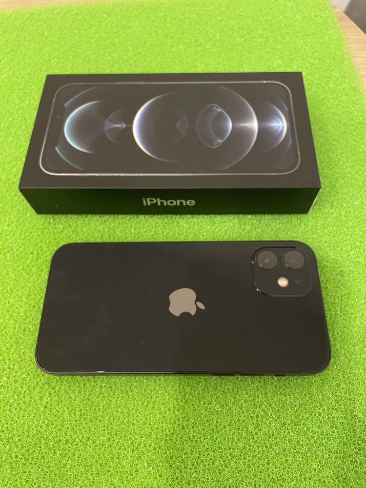 Apple Iphone 12 Black 128gb 550лв Айфон черен