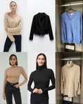 Блузи и пуловери, размер ХС и С, Zara, H&M
