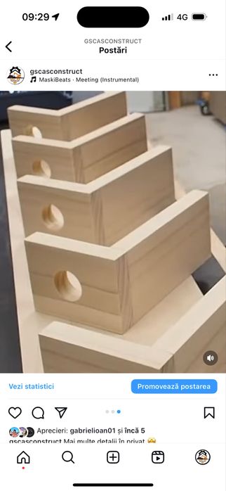 Vand suport/raft de vinuri