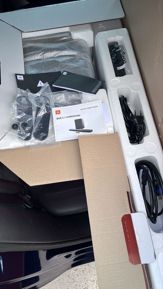 JBL Bar 5.1 Surround 580W Soundbar MultiBeam Alexa Google Asist Wi-Fi
