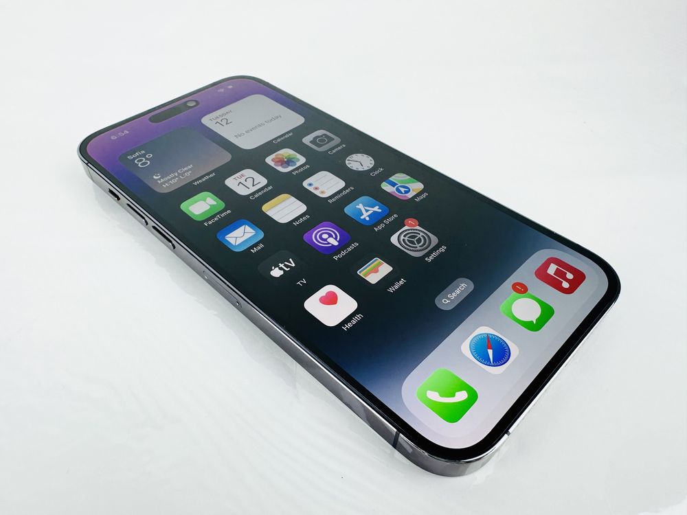 Apple iPhone 14 Pro Max 128GB Deep Purple Перфектен! Гаранция!