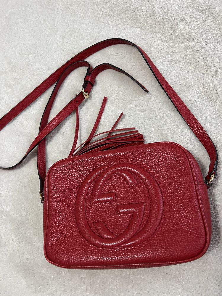 Geantă Gucci Soho Disco Leather