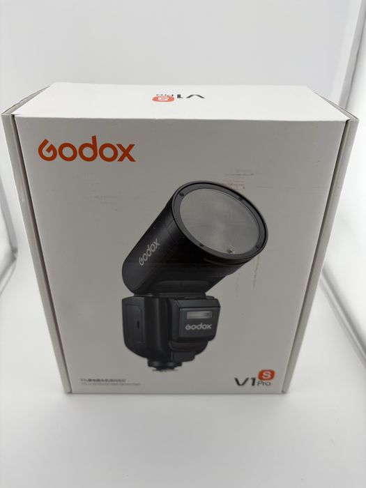 Blitz Blit cu Cap Rotund Godox V1Pro S TTL Li-ion Round Head Sony