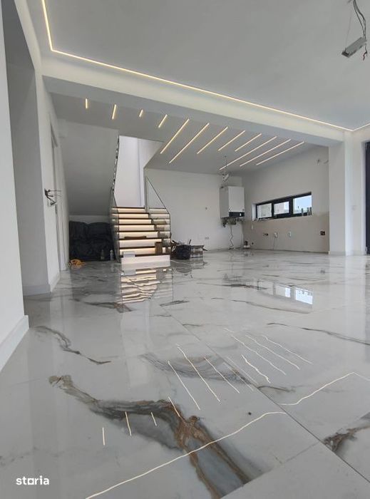 Casa individuala noua, 724 mp teren, 4 dormitoare, finisata