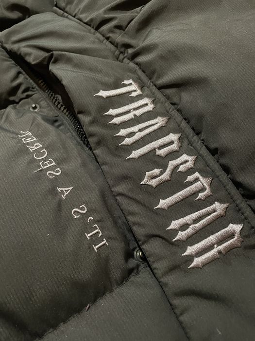 Trapstar 2.0 hooded decoded black