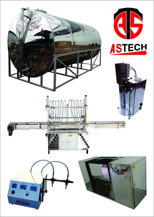 Дозатор Укупорка Розлив Ёмкость Реактор Сушилка Линия Бизнес Ускуна