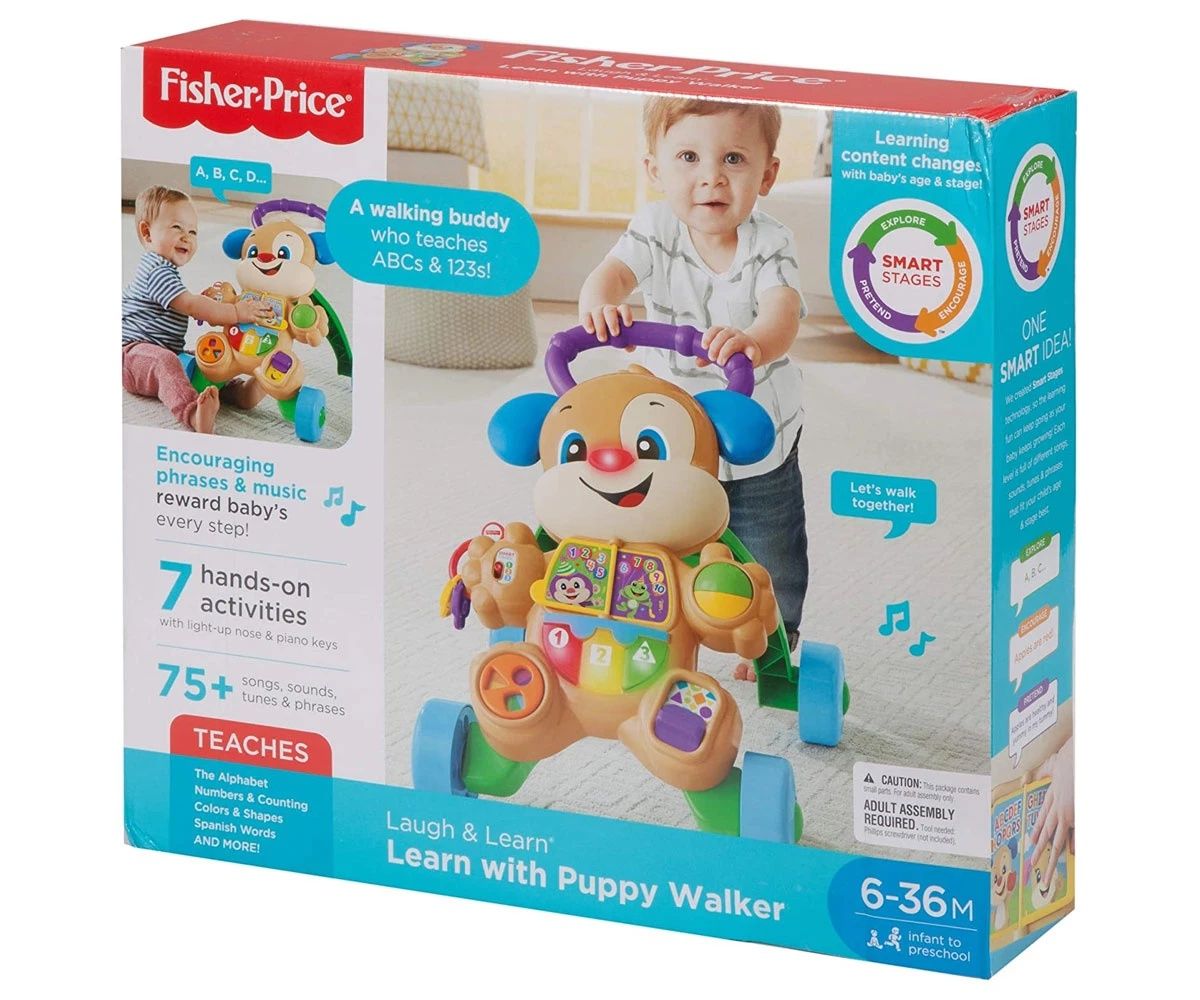 Музикална проходилка кученце Fisher price smart stages