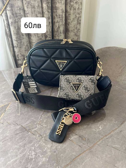 Guess чанти ,раници бъбрек