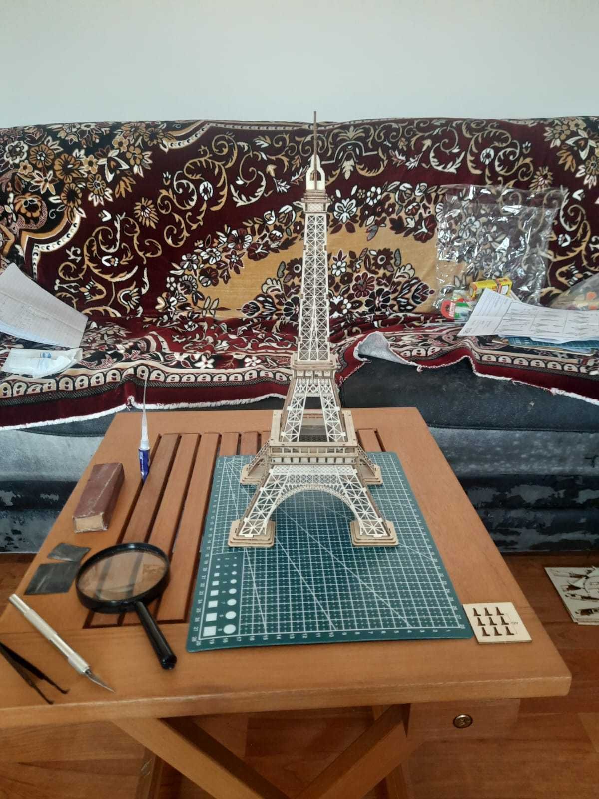 Turnul Eiffel - miniatura lemn