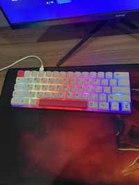 клавиатура hyper x alloy 60 pink