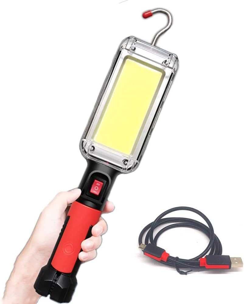 LED Акумулаторна работна лампа с магнит и кука