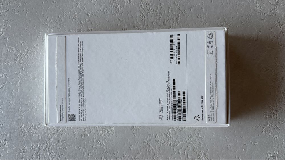 Iphone 16 PRO MAX 1tb