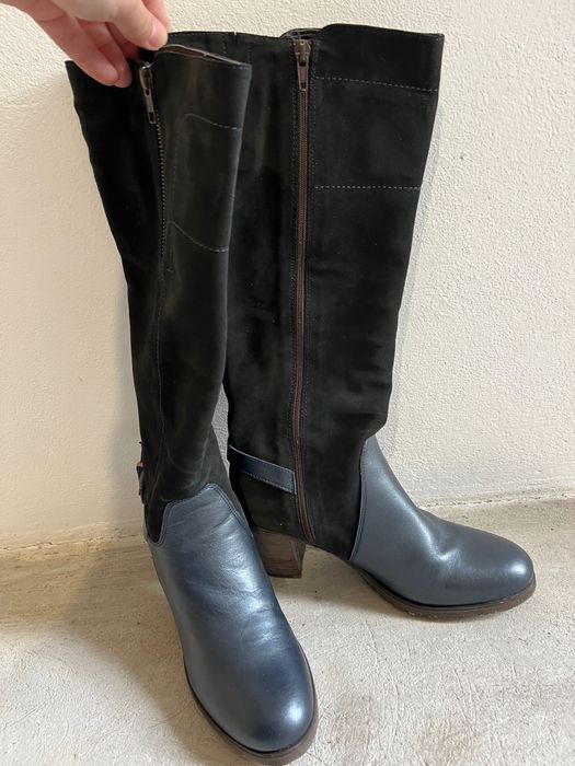 Cizme inalte dama piele 39