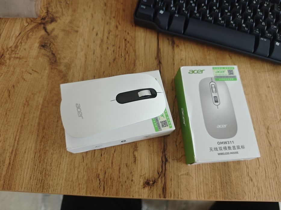 Блутуз мышка acer с индикатором батареи