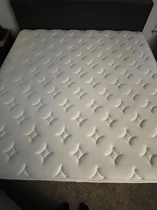 Saltea cu topper 160x200 grosime 35 cm