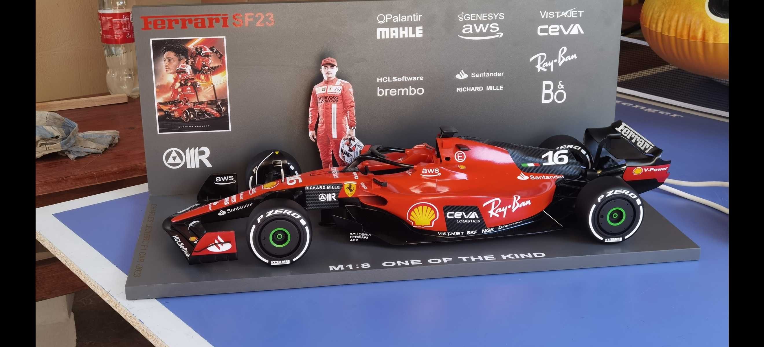 БОЛИД ФОРМУЛА F1 - ръчна изработка