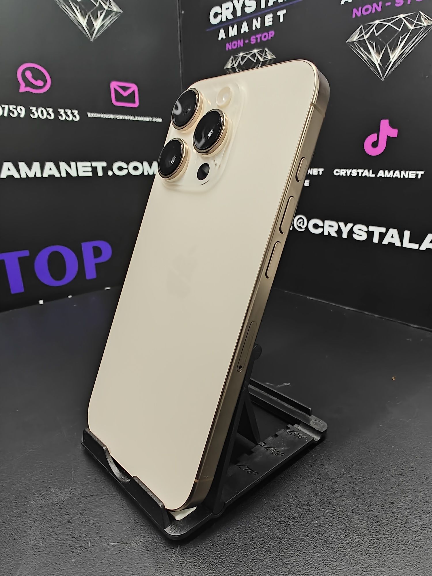 iPhone 16 Pro Desert Titanium - 128 GB / 2 cicluri