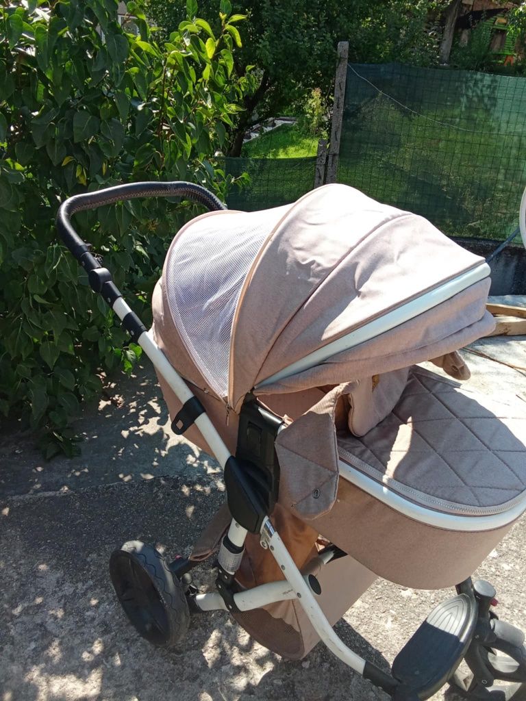 Комбинирана количка lorelli rimini 2в1 плюс кош за кола.