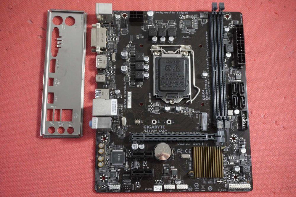 Дъно, дънна платка H310M D2P Gigabyte LGA 1151 за 8/9th Gen Intel
