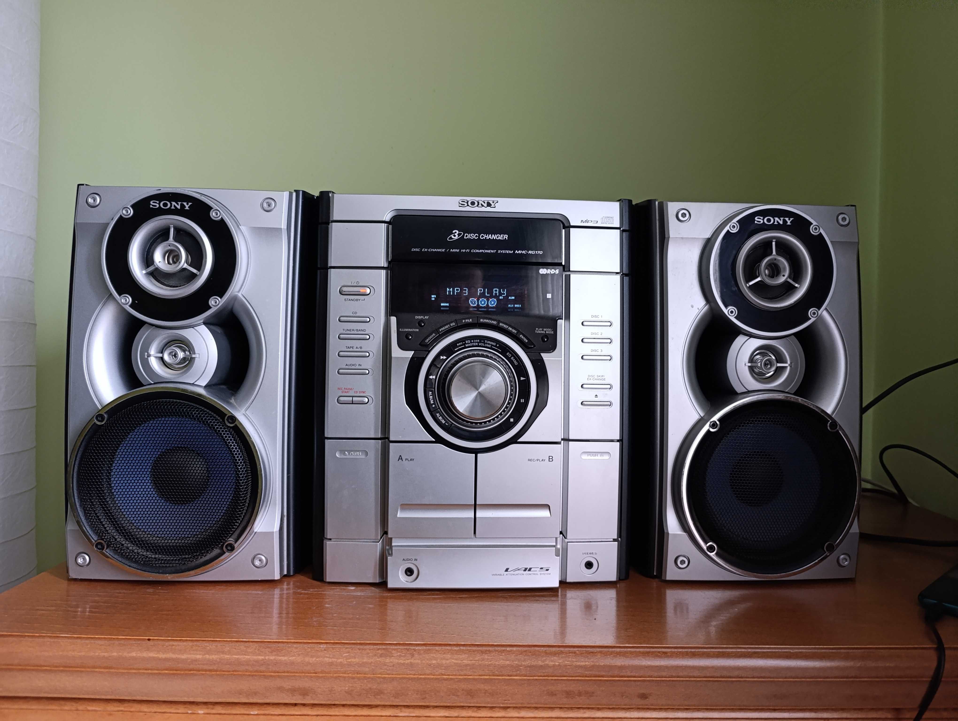 Аудио система Sony уредба музикална Сони звук бас