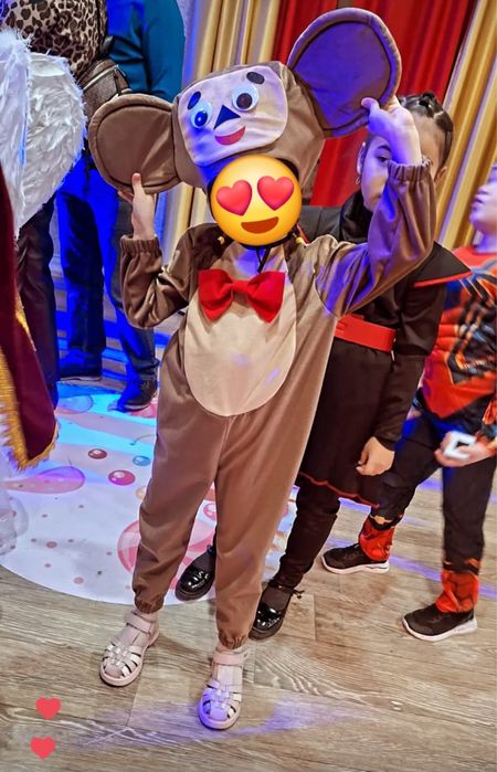 Новогодний костюм Чебурашка