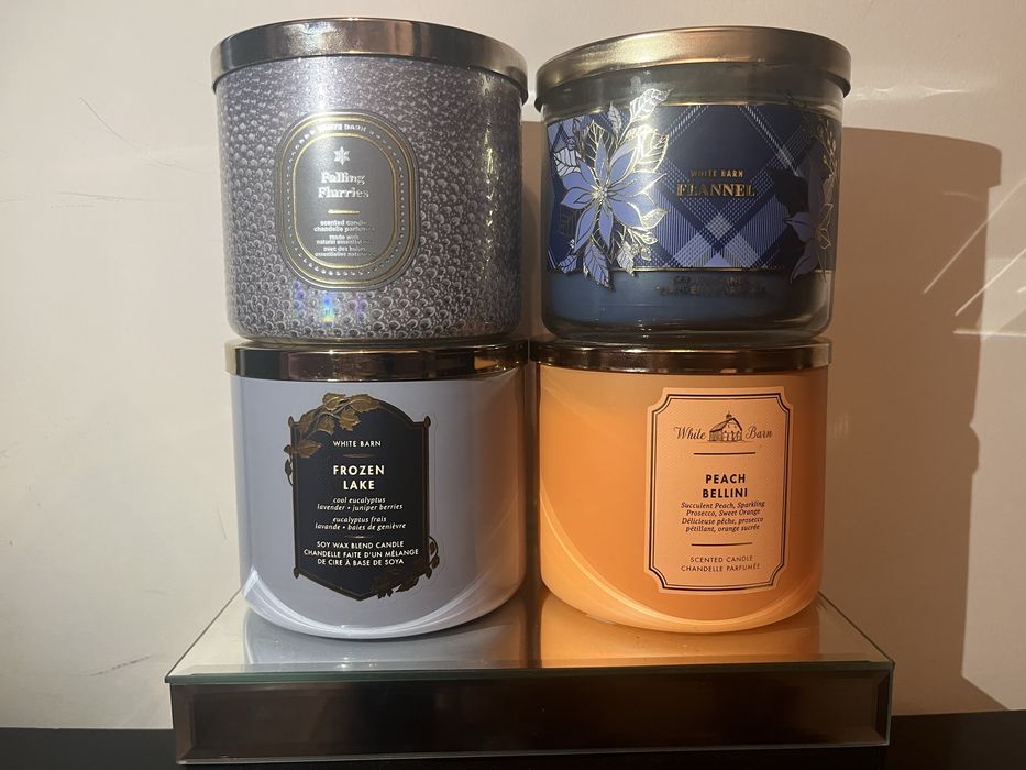 Lumanari parfumate Bath & body works 411 g cu 3 fitiluri