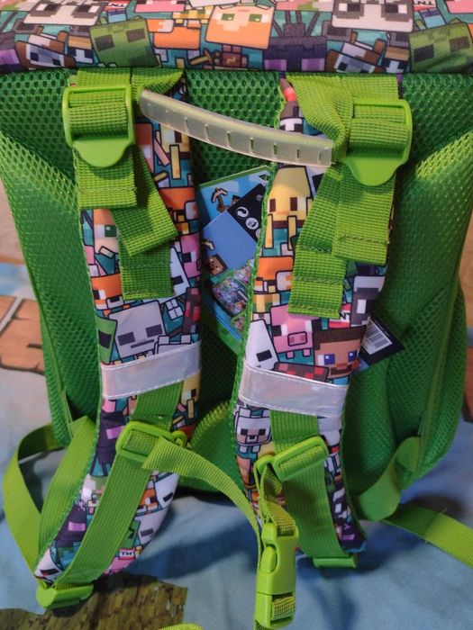 НОВА Ученическа раница Minecraft Ergonomic