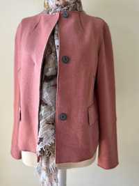 Caractere вълнено елегантно и стилно късо палто/сако в пастелен цвят