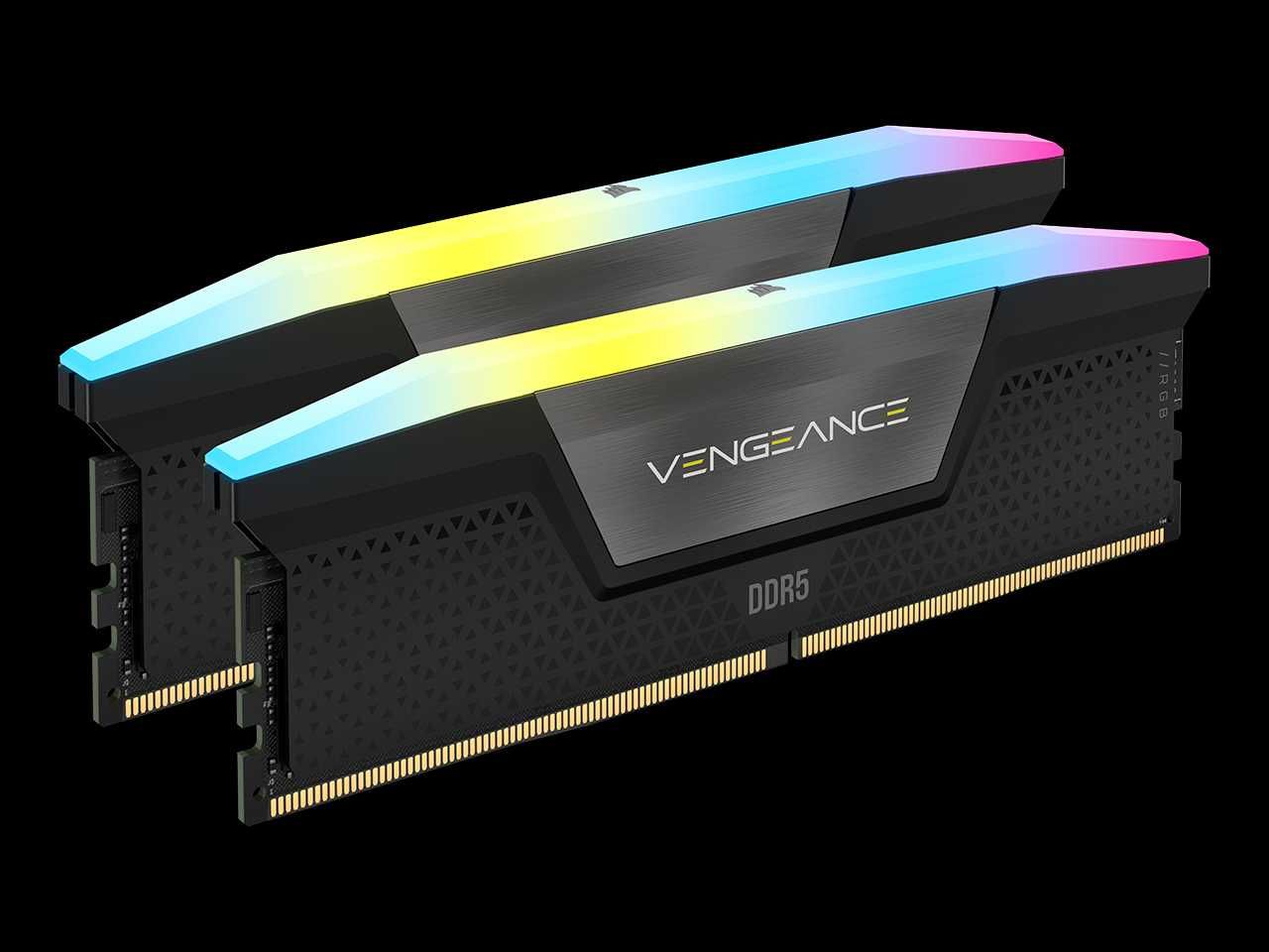 CORSAIR Vengeance RGB 64GB (2 x 32GB) DDR5 6000mt/s с низким таймингом