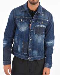 Dsquared2-Distressed Denim Dan Jacket