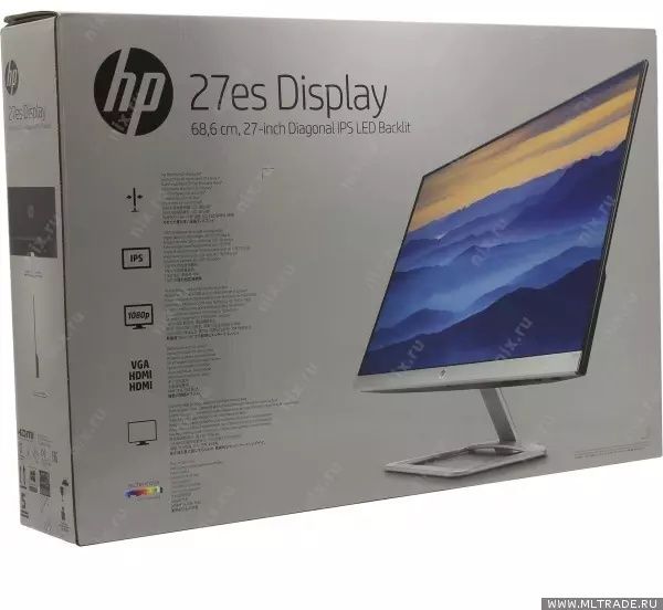 HP 27 дюймов IPS FHD 1920x1080, 60hz