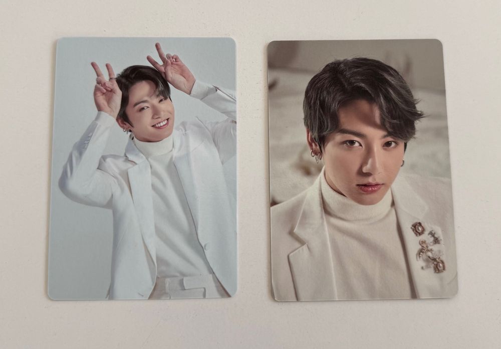 BTS Map Of The Soul Tour Official Mini Photo Card Jungkook