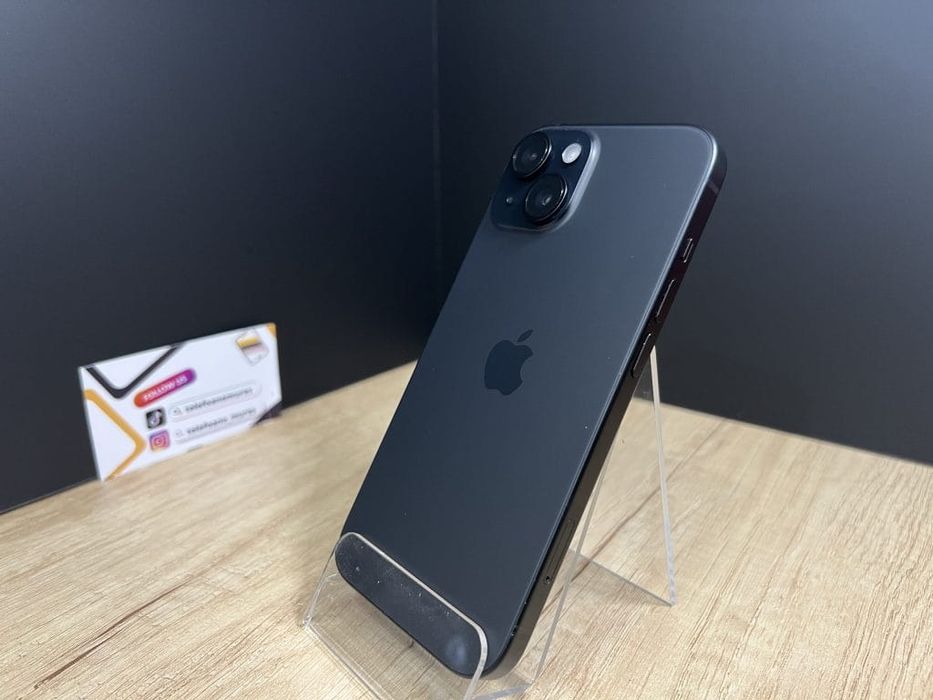 Iphone 15 128Gb Black 3 ani garanție, Telefoane Mureș