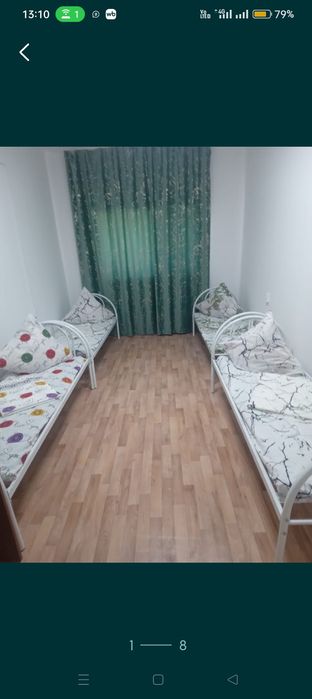 Кровать железная