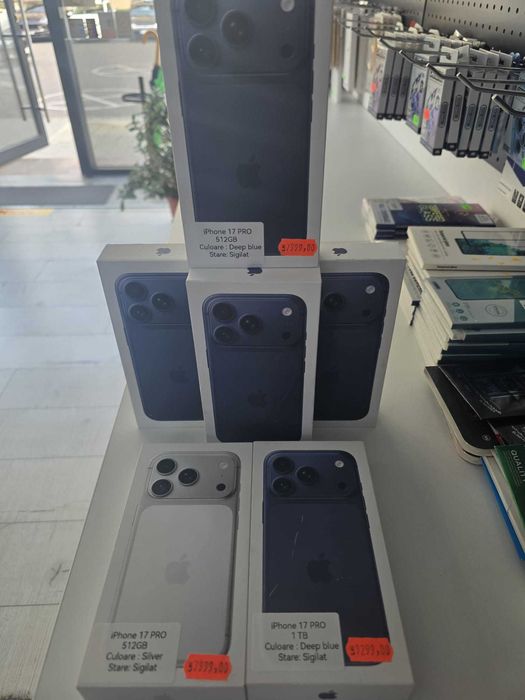 Iphone 17 PRO! 512GB ! 1TB! Sigilat! Disponibil