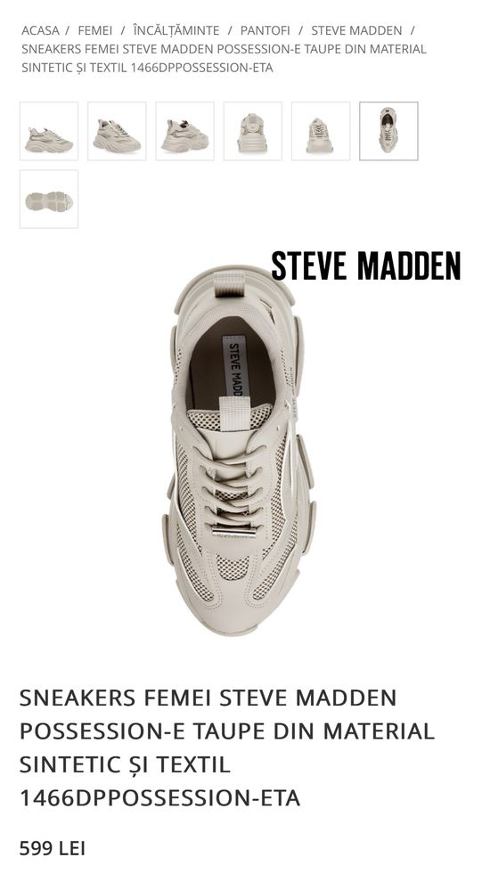 Vand Sneakers Steve Madden dama