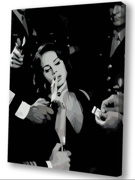 Картина по номерам. Лана Дель Рей