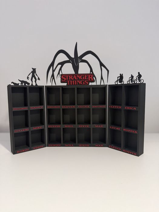 Suport stand etajera figurine kinder stranger things