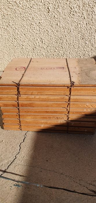 Parchet stejar masiv natur nefinisat 22x40x300