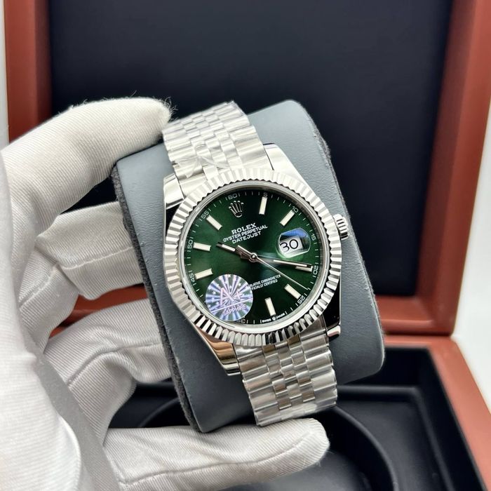 Ceas rolex datejust green dial 41,mm